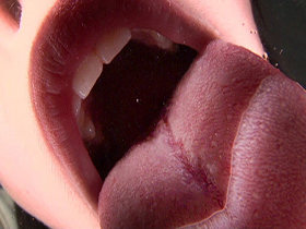 淫語主観唾吐きベロキス　サンプル画像15